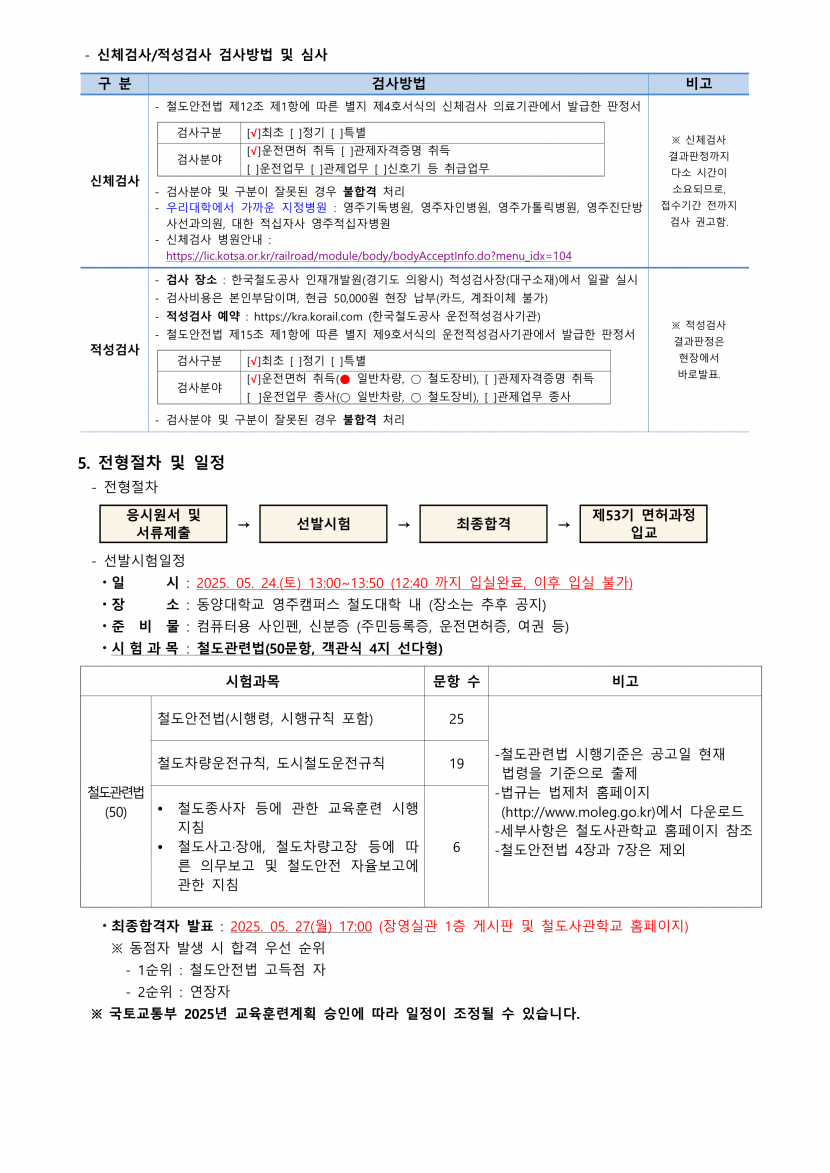 철도사관학교 제54기 모집공고_2